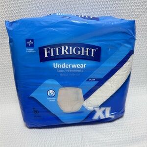 Blue and White Men's Underwear XL